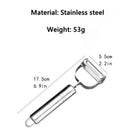 Descascador Multifuncional Inox 5 em 1
