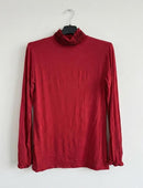Camisola de mangas compridas com gola subida