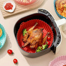 Kit com 3 formas de silicone para AirFryer