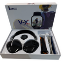 Conjunto Smartwatch V-X Max com 7 Braceletes e Auscultadores