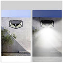 Lâmpada Solar Triangular 114 LED