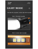 Lanterna de Mão LED USB Forte