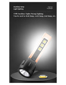 Lanterna de Mão LED USB Forte