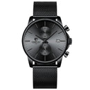 Relógio masculino de luxo Gentleman
