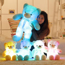 Urso De Pelúcia Iluminado 50 Cm